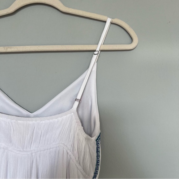 Japna Vintage Embroidered Maxi Dress | White | Colorful | Size S | Women - Picture 7 of 9